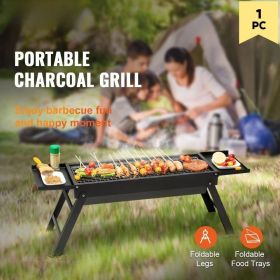 1PC, portable barbecue grill, folding barbecue grill, outdoor camping, hiking, picnic trip 1PC, portable barbecue grill, folding barbecue grill, outdoor camping, hiking, picnic trip