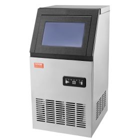 Commercial Ice Maker Freestanding Cabinet Machine 100lbs/24H 36 Ice Cubes Commercial Ice Maker Freestanding Cabinet Machine 100lbs/24H 36 Ice Cubes